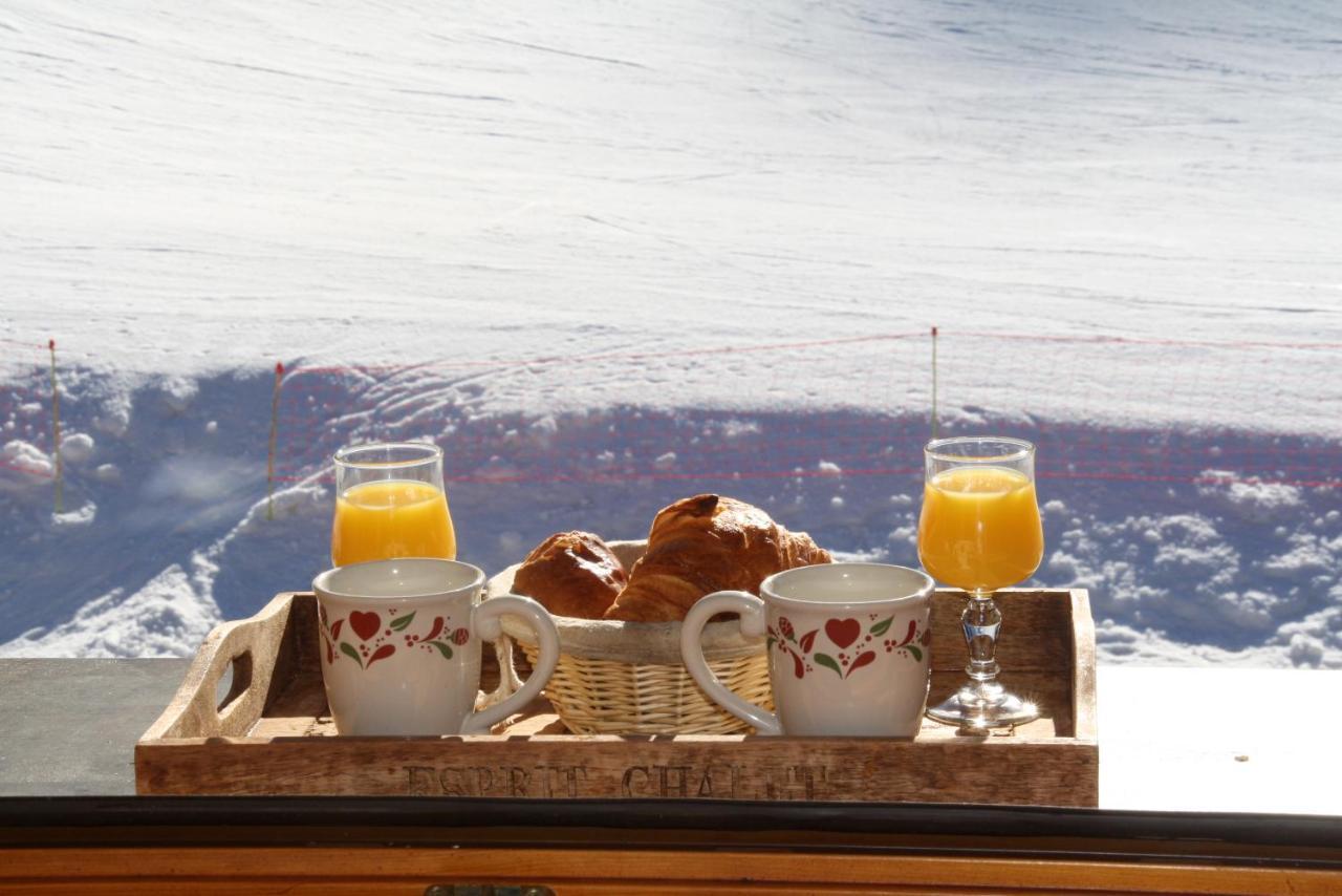 Le Schuss Hotell Châtel Exteriör bild