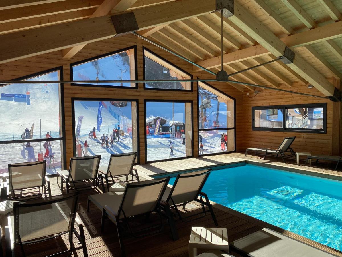 Le Schuss Hotell Châtel Exteriör bild